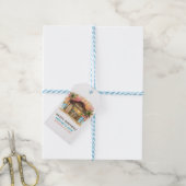 ティキビーチバートロピカルシー誕生日 ギフトタグ (より糸付き)