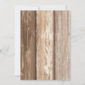 ティキビーチバー熱帯卒業パーティー 招待状 (裏面)