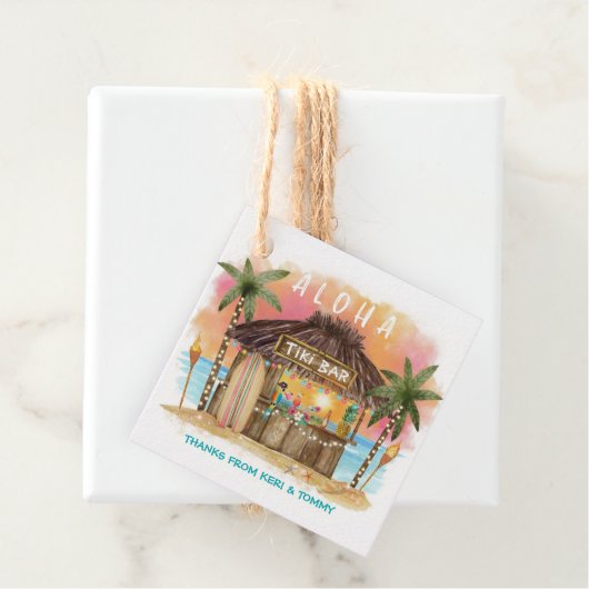 ティキビーチバー | トロピカルサンセットサーフ&シー ファボア フェイバータグ (インサイチュ)