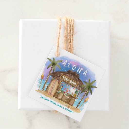 ティキビーチバー トロピカル サーフ＆シー 感謝 フェイバータグ (インサイチュ)