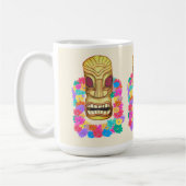 ティキヘッドハワイアンレイ コーヒーマグカップ (左)