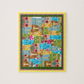 ティキマスクコラージジグソーパズル ジグソーパズル (縦)