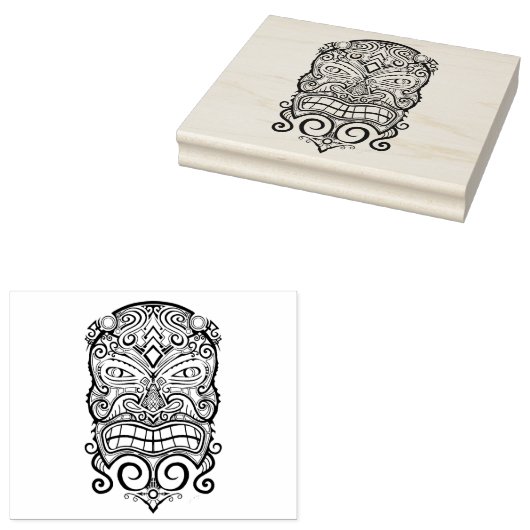 ティキマスクデザイン ラバースタンプ (押印)