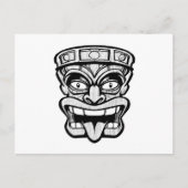 ティキマスクハワイ美術 ポストカード (正面)