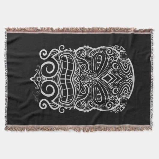 ティキマスク スローブランケット (正面)