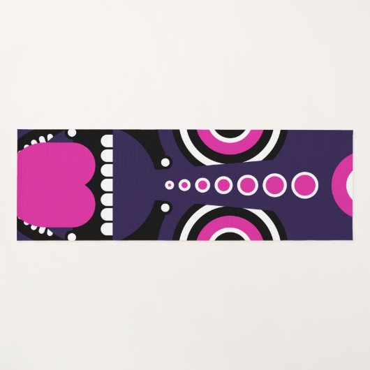 ティキマスク ヨガマット (正面(横))