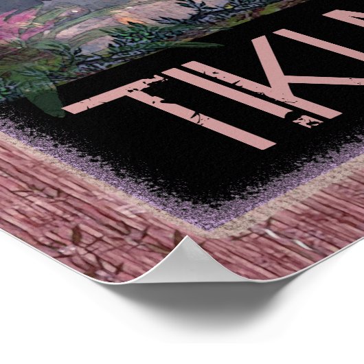 ティキムーン ポスター (角)