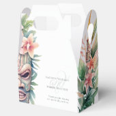 ティキモダンマスクビーチ結婚式 フェイバーボックス (オープン)