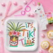 ティキルアウ | トロピカルビーチ ペーパープレート (パーティー)