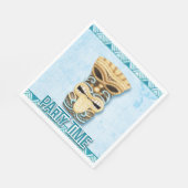 ティキルアウ(ハワイ式宴会)ハワイアンビーチパーティー スタンダードランチョンナプキン (角)