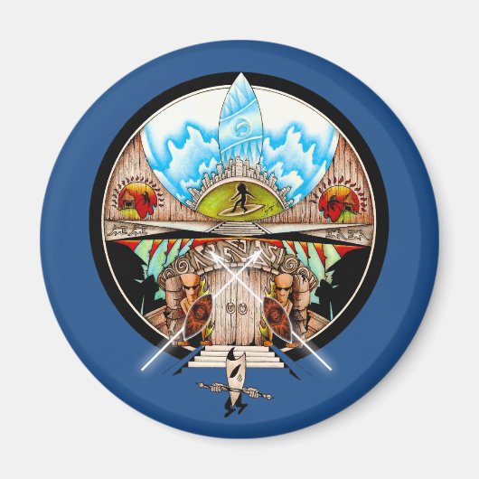 ティキヴィレッジ マグネット (正面)