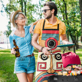 ティキ伝統的マスク エプロン