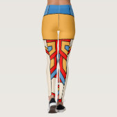 ティキ伝統的マスク レギンス (裏面)