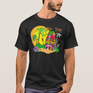 ティキ島時間 Tシャツ