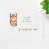 ティキ彫刻サンダー_コーブ (デスク)