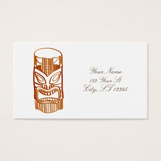 ティキ彫刻サンダー_コーブ (正面)