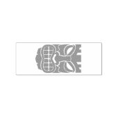 ティキ彫刻サンダー_コーブ ラバースタンプ (押印)