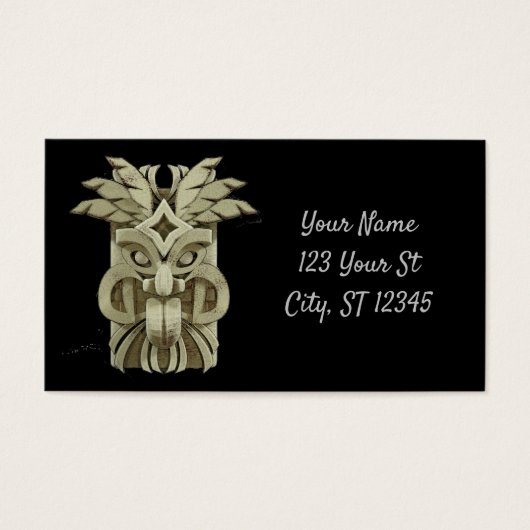 ティキ彫刻雷 (正面)