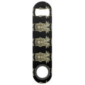 ティキ彫刻雷 スピード栓抜き (裏面)