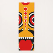 ティキ族の部族芸術 ヨガマット (裏面)