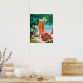 ティキ時間 ポスター (キッチン)