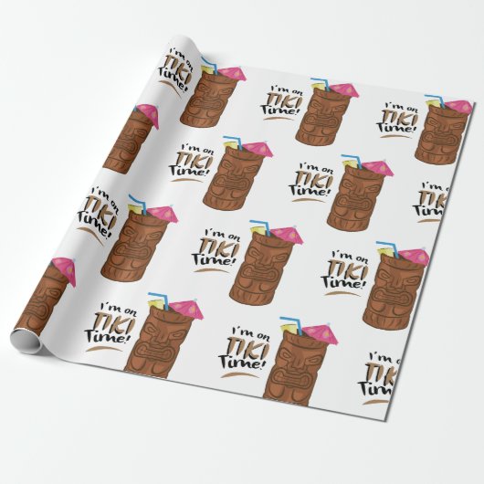 ティキ時間 ラッピングペーパー (アンロールド)