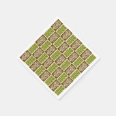 ティキ柄 スタンダードカクテルナプキン (角)