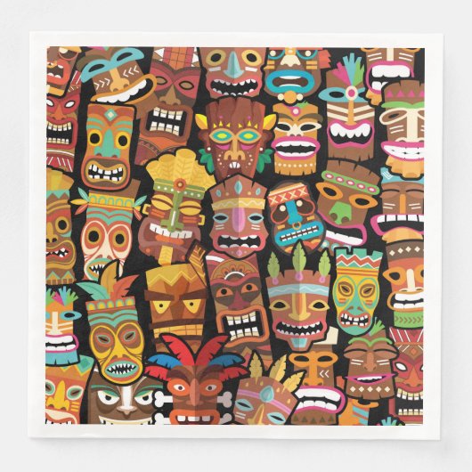 ティキ模様 (正面)