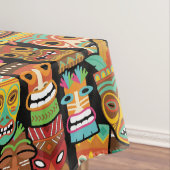 ティキ模様 テーブルクロス (インサイチュ)
