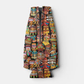 ティキ模様 ボトルクーラー (裏面)