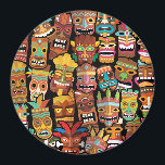 ティキ模様 マグネット<br><div class="desc">ティキ模様</div>