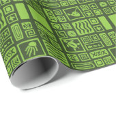 ティキ模様 ラッピングペーパー (ロールコーナー)