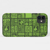 ティキ模様 Case-Mate iPhoneケース (裏面(横))