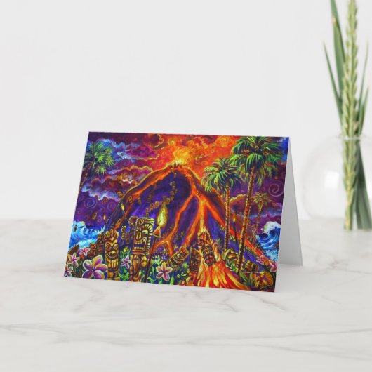 ティキ犠牲挨拶カード カード (正面)