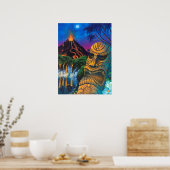 ティキ神 ポスター (キッチン)