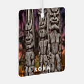 ティキ部族会議、両面方陣。 メタルオーナメント (正面右)