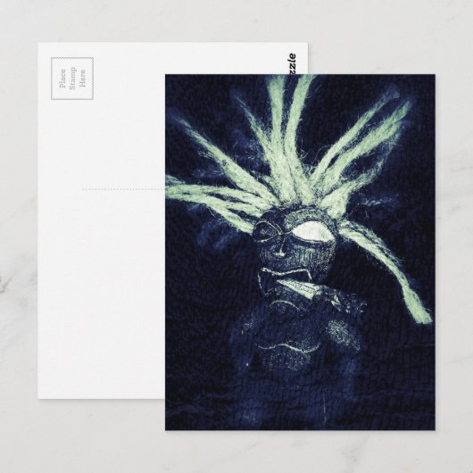 ティキ・スモーク ポストカード (正面/裏面)