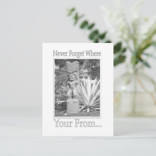 ティキ ポストカード (スタンド正面)