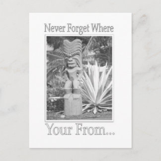 ティキ ポストカード