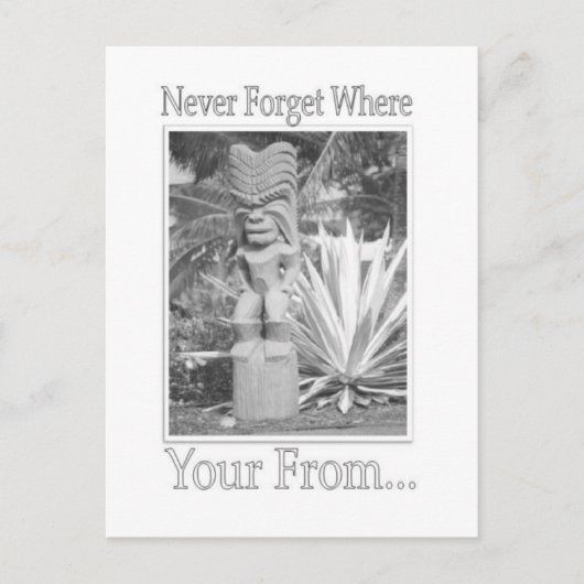 ティキ ポストカード (正面)