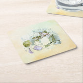 ティギーウィンクル夫人1 スクエアペーパーコースター (アングル)