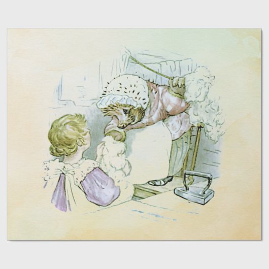 ティギーウィンクル夫人1 ラッピングペーパー (フラット)