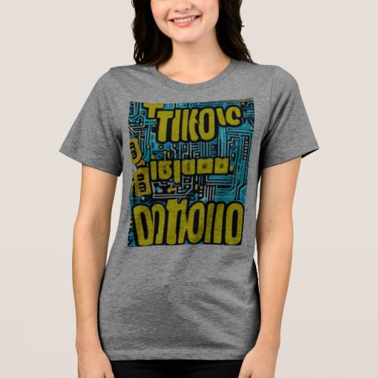 ティクグリッチ トライブレンドＴシャツ (正面)