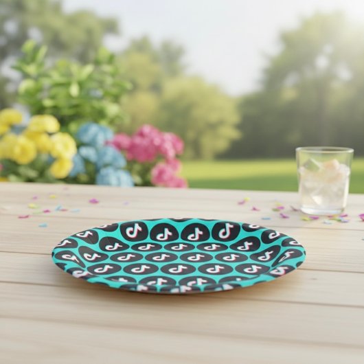 ティクトック紙プレート ペーパープレート