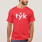ティクポーランド姓Tシャツ Tシャツ (正面)