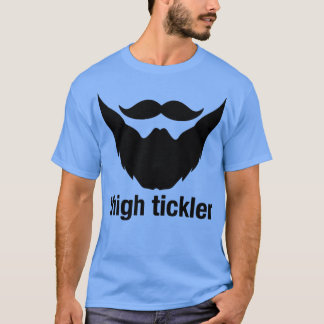 ティクラーおもしろいヒゲデザイン Tシャツ
