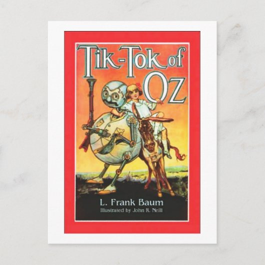 ティク – オズのトック ポストカード (正面)