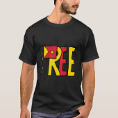 ティグライ独立自由 Tシャツ (正面)