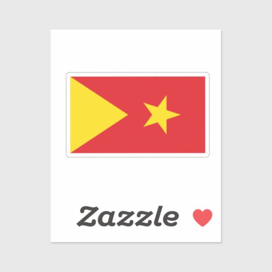 ティグレイ州旗 シール (シート)