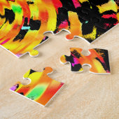 ティグレス抽象芸術 ジグソーパズル (側面)